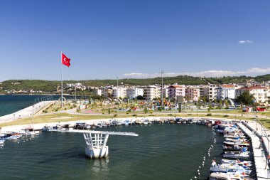 Aliağa Izmir şehir ilinin doğal görünümü