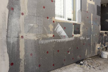 yenilenen işlem binanın görünümü kapatın