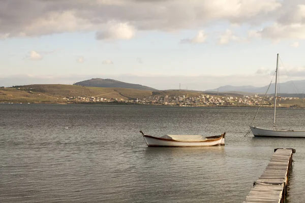 Beautiful Sea View Cesme Coastal Town Turkey — Stock Photo, Image