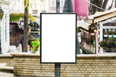 İzmir, Türkiye - 11 Mart 2017: İzmir'de boş bir maket