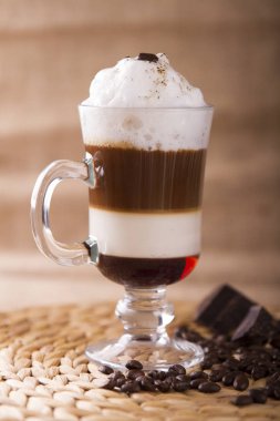 aromatik kahve fincan ı yakından görünümü