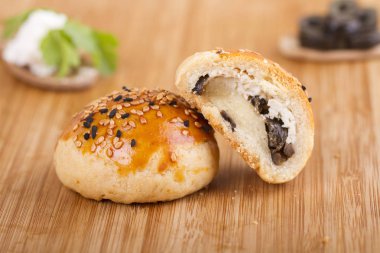 lezzetli ev yapımı fırın yakın görünüm 