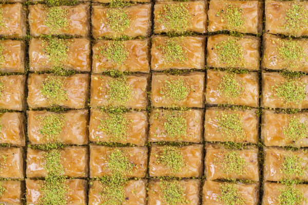 arranged freshly baked tasty pastry 