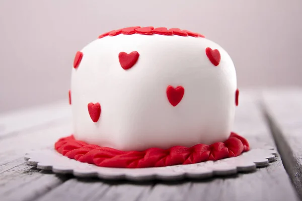close up view of sweet wedding cake