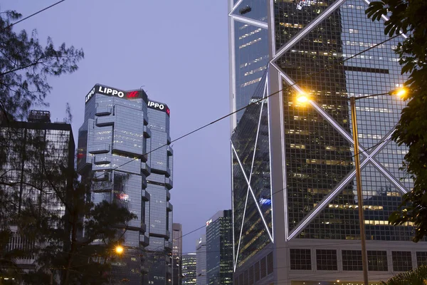 Hong Kong China Abril 2017 Vista Urbana Moderna Cidade Hong — Fotografia de Stock