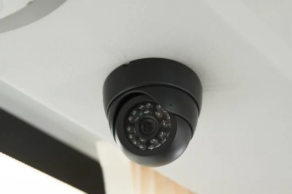 Hong Kong Kina April 2017 Närbild Syn Svart Cctv — Stockfoto