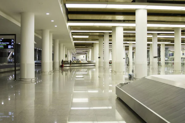 Izmir Turquia Maio 2017 Interior Aeroporto Internacional Izmir Adnan Menderes — Fotografia de Stock