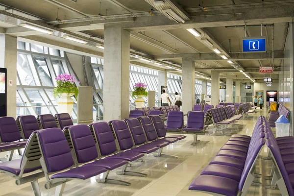 Bangkok Thailandia Maggio 2017 Interno Dell Aeroporto Internazionale Suvarnabhumi Che — Foto Stock