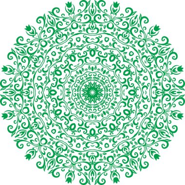 Mandala sembollerin geometrik yapılandırmasıdır..