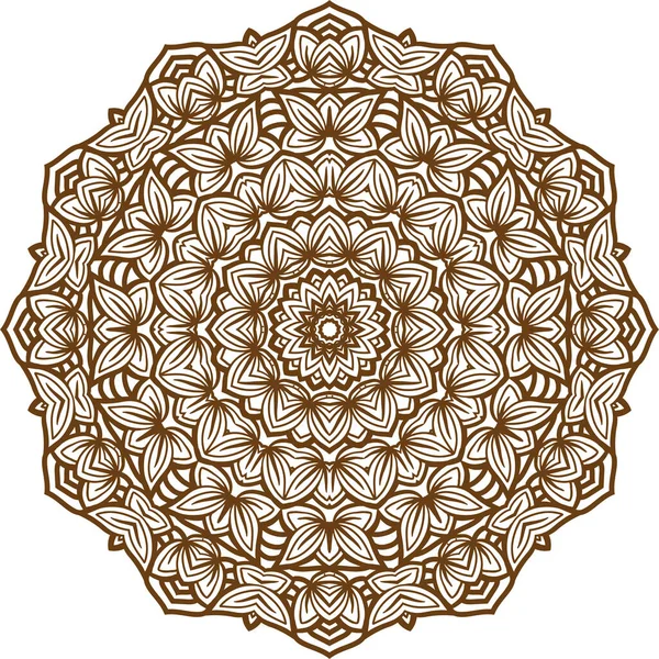 Mandala Est Une Configuration Géométrique Symboles — Image vectorielle