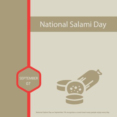 7 Eylül 'deki Ulusal Salam Günü birçok insanın her gün zevk aldığı bir eti tanımaktadır..