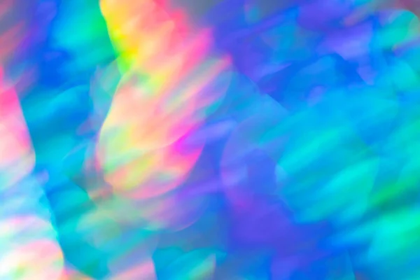 Närbild suddig bokeh detalj holografisk folie — Stockfoto