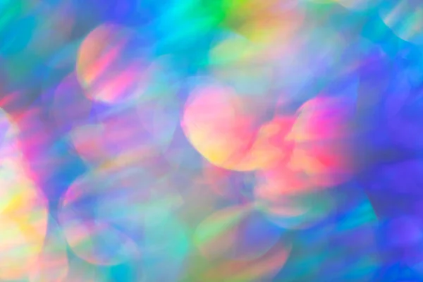 Holografik folyonun bulanık bokeh detaylarını kapat