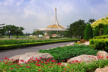 Suanluang Rama IX genel Park ve Botanik Bahçesi, Bangkok, Tayland en büyük