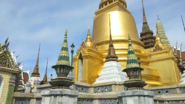 Phra Kaeo, Zümrüt Buddha Tapınağı, Bangkok Tayland.