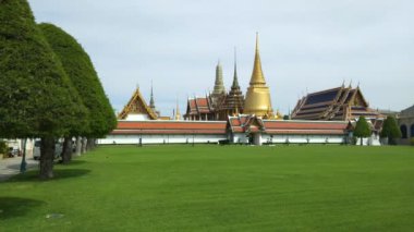 Phra Kaeo, Zümrüt Buddha Tapınağı, Bangkok Tayland.