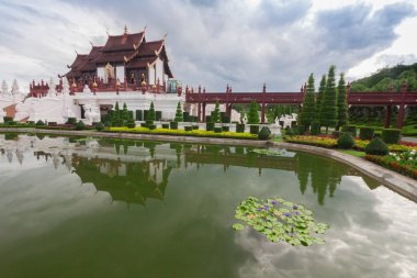 Chiang Mai, Tayland Kraliyet Flora Ratchaphruek Park.