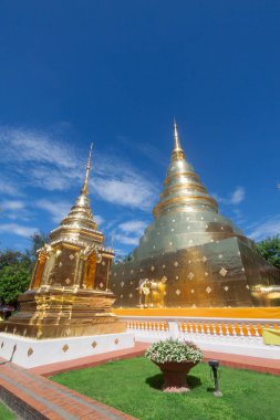 Chiang Mai Wat Phra Singh Budist tapınağı, Tayland.