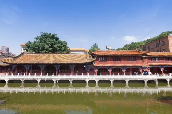 Yuantong kunming Tempel bei sonnigem Tag, kunming Hauptstadt von yu — Stockfoto