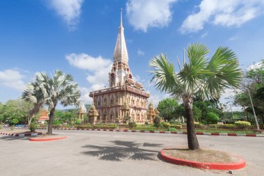  Wat Chalong, Phuket,Tayland'da eski bir tapınak