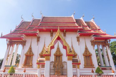 Wat Chalong, Phuket,Tayland'da eski bir tapınak