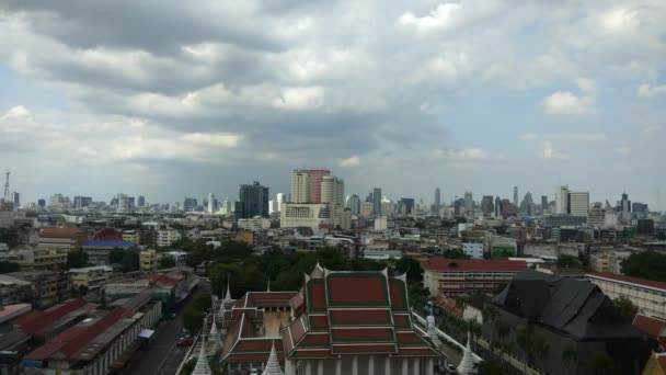 Time Lapse Bangkok Skyline Thailandia — Video Stock