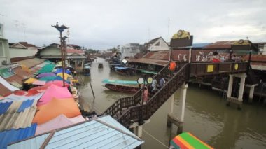 Amphawa Yüzen Pazarı, Samut Songkhram, Tayland