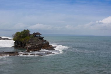Pura tanah lot - tapınak Bali, Endonezya