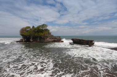 Pura tanah lot - tapınak Bali, Endonezya