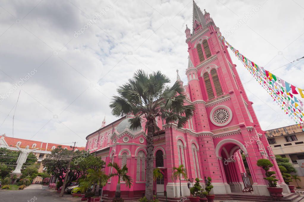 Tan Dinh Church - the Pink Catholic Church in Ho Chi Minh City, 