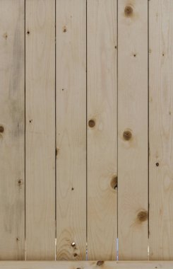 Kalıtım arkaplan duvarı olarak güzel kahverengi ahşap sıra seti