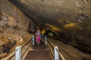Gunung Mulu, Sarawak, Borneo-Ocak 2019: Temiz su, Mulu Milli Parkı.