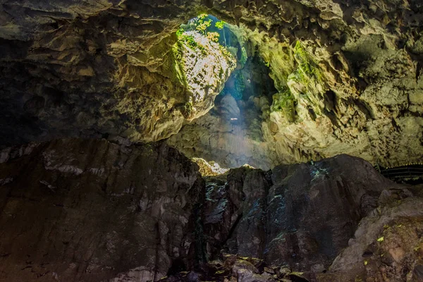 Cueva Agua Clara Mulu Sarawak Malasia — Foto de Stock