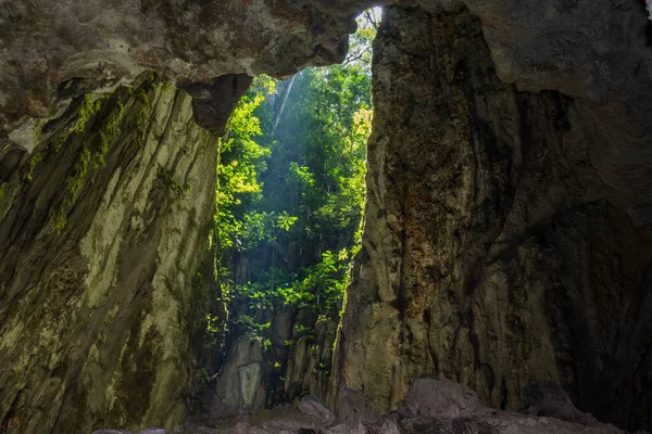 Caverna Água Limpa Mulu Sarawak Malásia — Fotografia de Stock