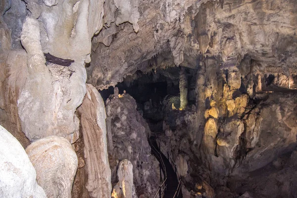 Gunung Mulu Ulusal Parkı Ndaki Rüzgar Mağarası Malezya — Stok fotoğraf