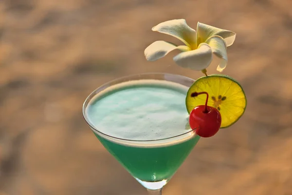 Sappen Worden Gemengd Cocktail Kan Worden Gemengd Met Alcohol Een — Stockfoto