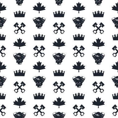 Bisikletçi yarışları için dikişsiz desen