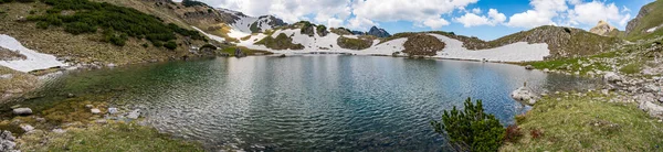 Entschenkopf Cruce Con Una Fantástica Vista Panorámica Alta Baja Gaisalpsee —  Fotos de Stock