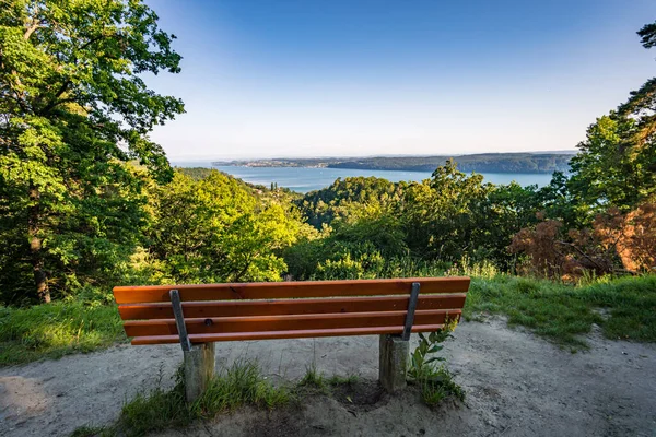 Traumhafte Wanderung Bei Sipplingen Bodensee Mit Herrlichen Ausblicken Und Geheimnisvollen — Stockfoto