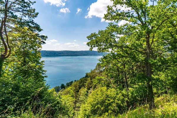 Traumhafte Wanderung Bei Sipplingen Bodensee Mit Herrlichen Ausblicken Und Geheimnisvollen — Stockfoto