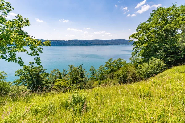 Traumhafte Wanderung Bei Sipplingen Bodensee Mit Herrlichen Ausblicken Und Geheimnisvollen — Stockfoto