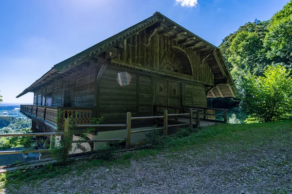 Longo Caminho Panorâmico Heiligenberg Belo Lago Constança — Fotografia de Stock