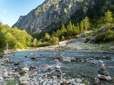 Nebelhorn 'dan Schneck, Hofats ve Oytal üzerinden Laufbacher Eck boyunca fantastik panoramik yürüyüş