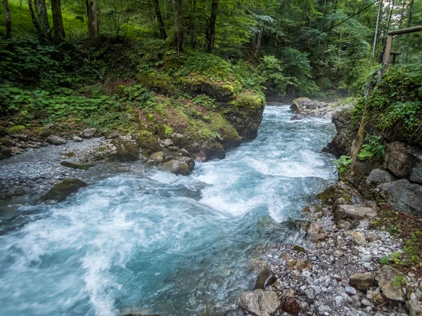 Fantastický Panoramatický Výlet Nebelhornu Podél Laufbacher Eck Přes Schneck Hofats — Stock fotografie