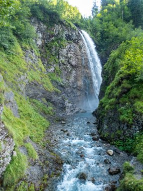 Nebelhorn 'dan Schneck, Hofats ve Oytal üzerinden Laufbacher Eck boyunca fantastik panoramik yürüyüş