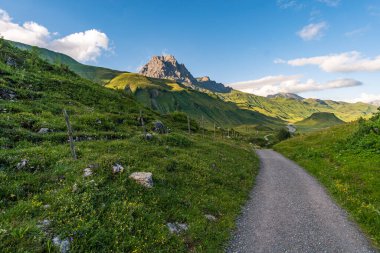 Vorarlberg 'deki güzel Lechquellen Dağları' nda muhteşem bir yürüyüş - Warth-Schrocken - Bregenzerwald