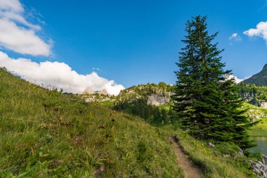 Vorarlberg 'deki güzel Lechquellen Dağları' nda muhteşem bir yürüyüş - Warth-Schrocken - Bregenzerwald