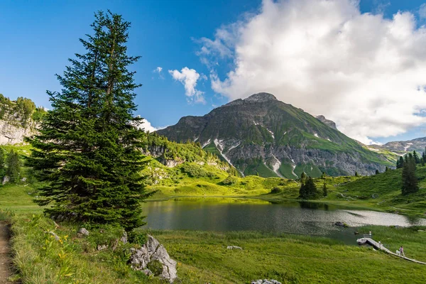 Vorarlberg Deki Güzel Lechquellen Dağları Nda Muhteşem Bir Yürüyüş Warth — Stok fotoğraf