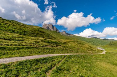 Vorarlberg 'deki güzel Lechquellen Dağları' nda muhteşem bir yürüyüş - Warth-Schrocken - Bregenzerwald