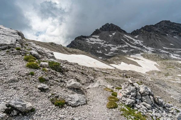 Lech Warth Bludenz Yakınlarındaki Vorarlberg Avusturya Daki Lechquellen Dağları Nda — Stok fotoğraf
